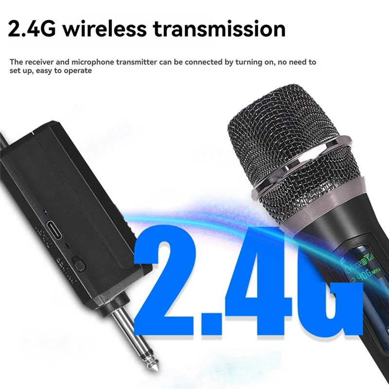 

B92B-Wireless Microphone Handheld Professional Microphone Suitable For Singing, Party, Performance, Meeting Room, Home