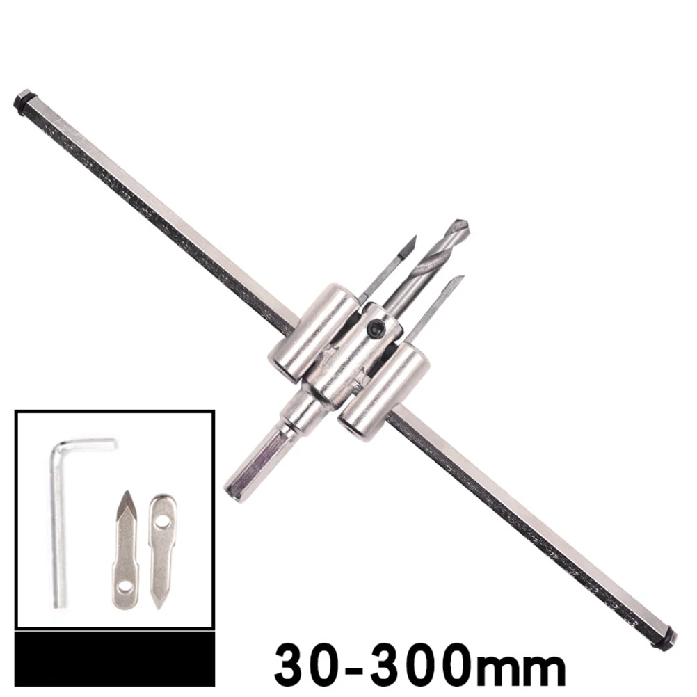 

Тип самолета, резак для деревянных кругов, набор открывателей для отверстий, регулируемый диаметр, прочный, гладкий, точная резка, деревообрабатывающий инструмент