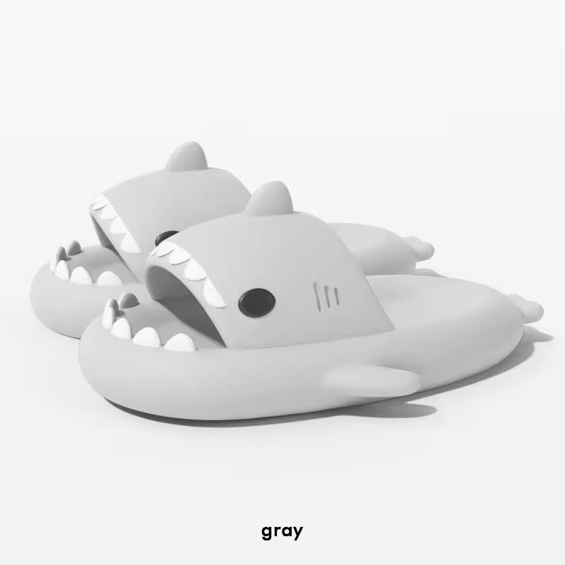 귀여운 상어 슬리퍼