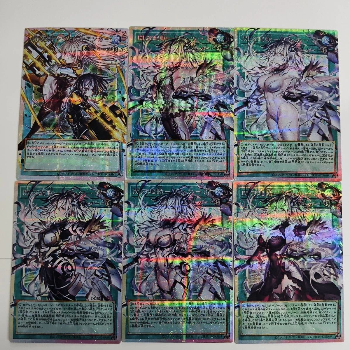 

Набор из 6 штук: Сделай сам Yu-Gi-Oh! Скай Страйкер: Мобилизуйтеся, вступайте в бой! Коллекционные карты YGO Sky Striker Ace: Аниме-карты, подарки, игрушки