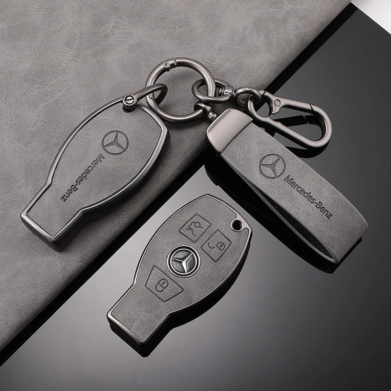 TPU 자동차 스마트 원격 키 케이스 커버 쉘, 메르세데스 벤츠 A B C E R 클래스 GLS GLA GLK GLC CLS CLA AMG W204 W205 W212 W463 W176
