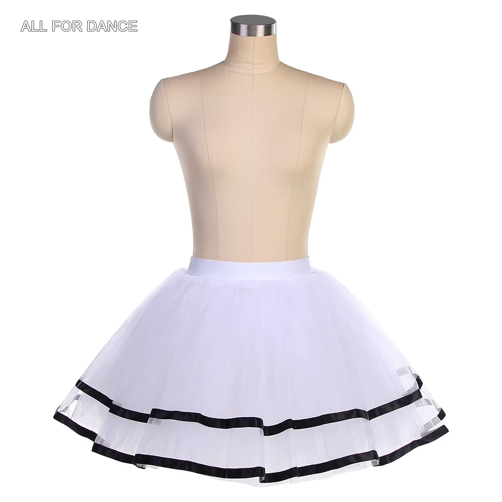 23141-white-romantic-ballet-tutu-with-black-ribbon-half-practcing-ballet-tutu-girls-and-women-ballet-dance-tutu