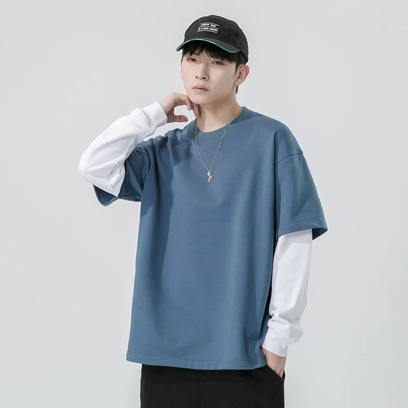

Mens No Hat Hoodies Korean Style Man Denim Fabric Material Texture Cotton Breathable Comfortable Casual Everyday Regular Daily