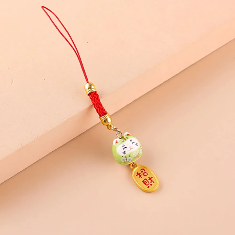

Rope Decor Japanese Hang Phone Straps Bag Accessories Phone Key Strap Lucky Cat
