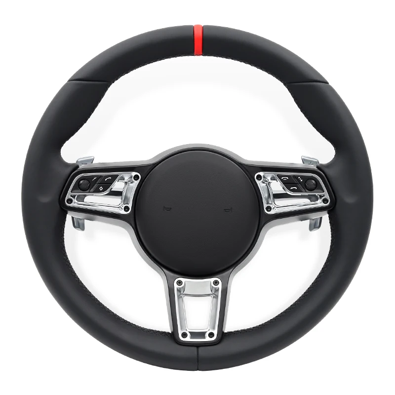 

Рулевое колесо для Porsche Boxster Macan Panamera Taycan Cayenne Cayman 718 911 918 991 992 981 987 970 958 GT2 GT2RS GT3 GT4 RS