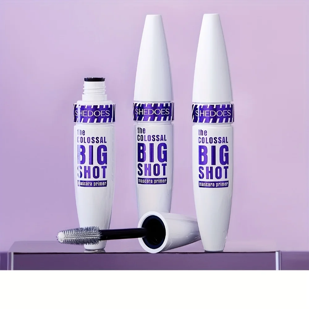 Natural fino olho preto grosso mancha resistente cor maquiagem, rico em planta squalano duradouro ultra-fino escova cabelo beleza maquiagem