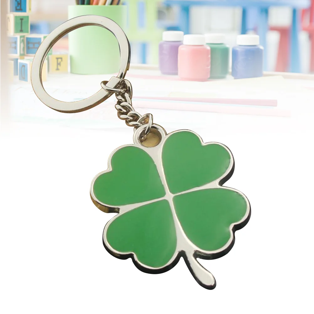 Purse Pendant Four Leaf Creative Gift Cool Keychain Cell Phone Decoration