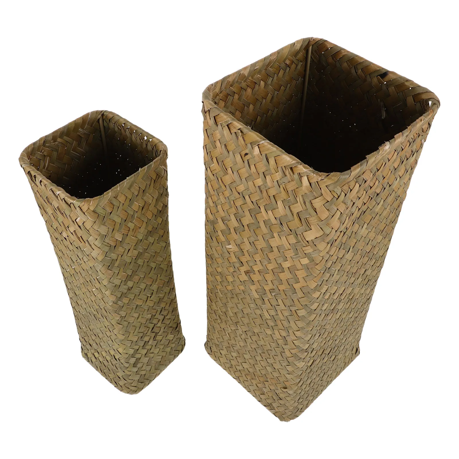 

Vintage Vase Flower Pot Farmhouse Flowers Decorative Wicker Basket Floral Container