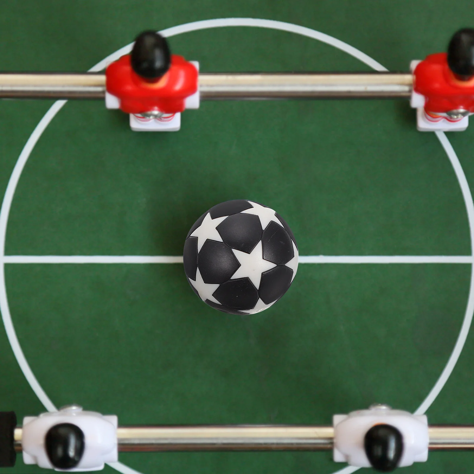 18 Pcs Football Accessories Table Mini Footballs Eco-friendly Plastic Replacement Foosball