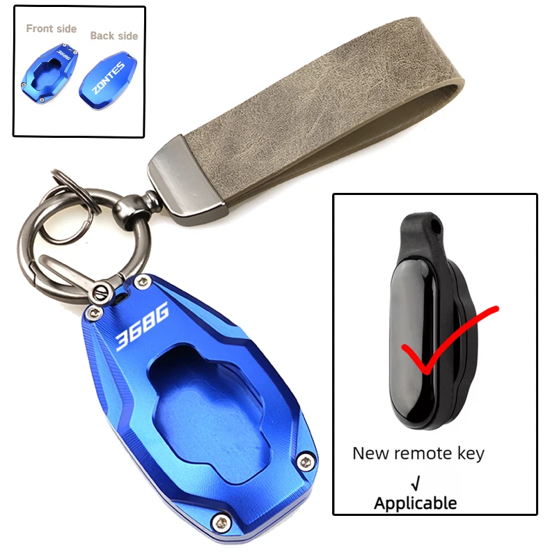 2026 New For ZONTES 368G G368 368 G High Quality Motorcycle Remote Control Key Protective Shell Anti-drop Key Decoration Cover