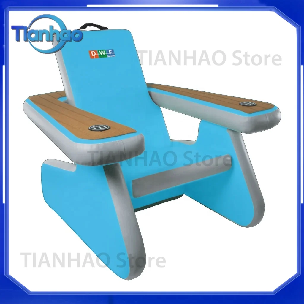 Inflatable Lounge Chair for Low-Cost Drip Needle Leisure Room Inflatable Sofa for Custom Logo with Pump for Camping