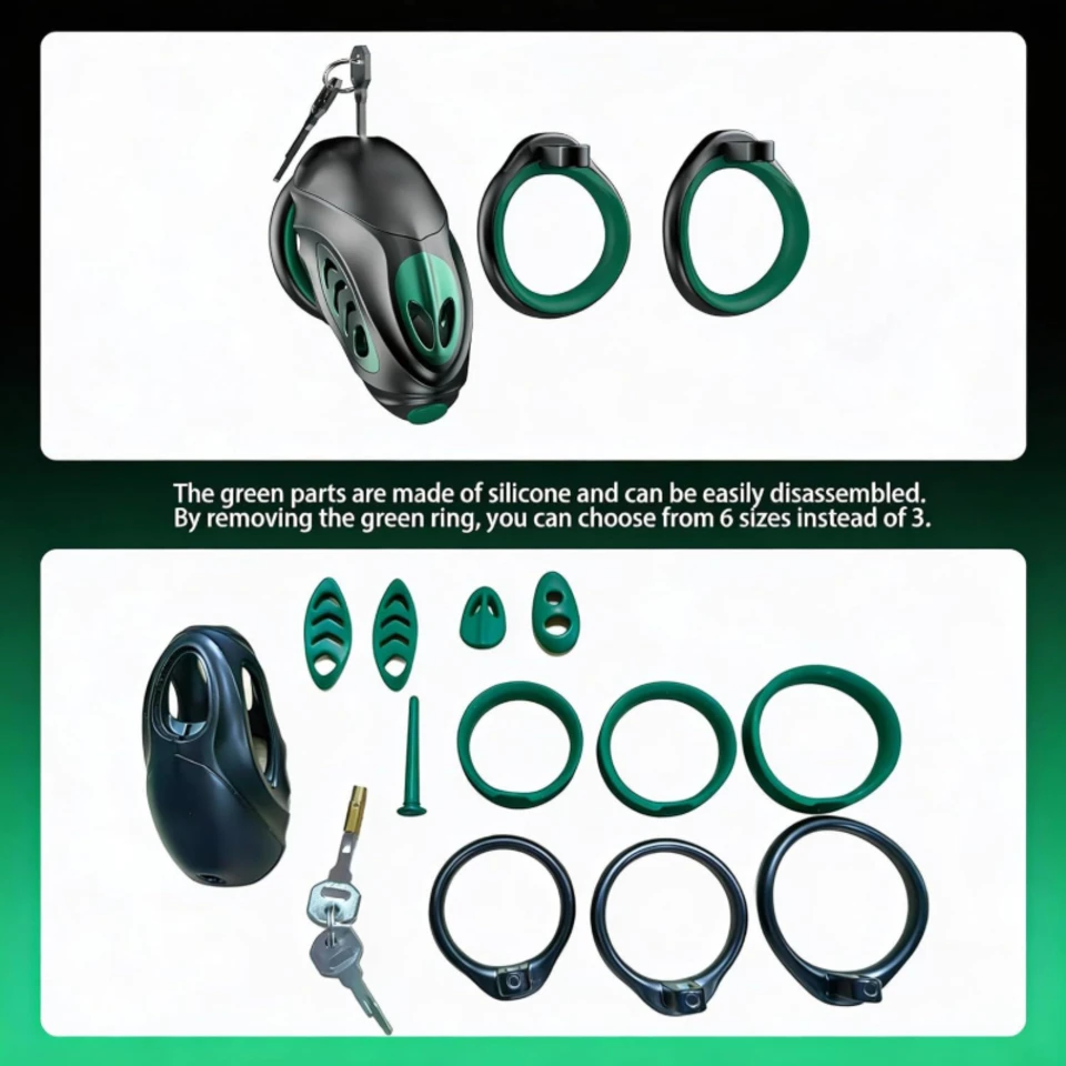 New Wireless Remote Control Electric Shock Cage Male Chastity Cock Ring Lock Electrically Stimulated Penis Cage Adult Sex Toys view 6