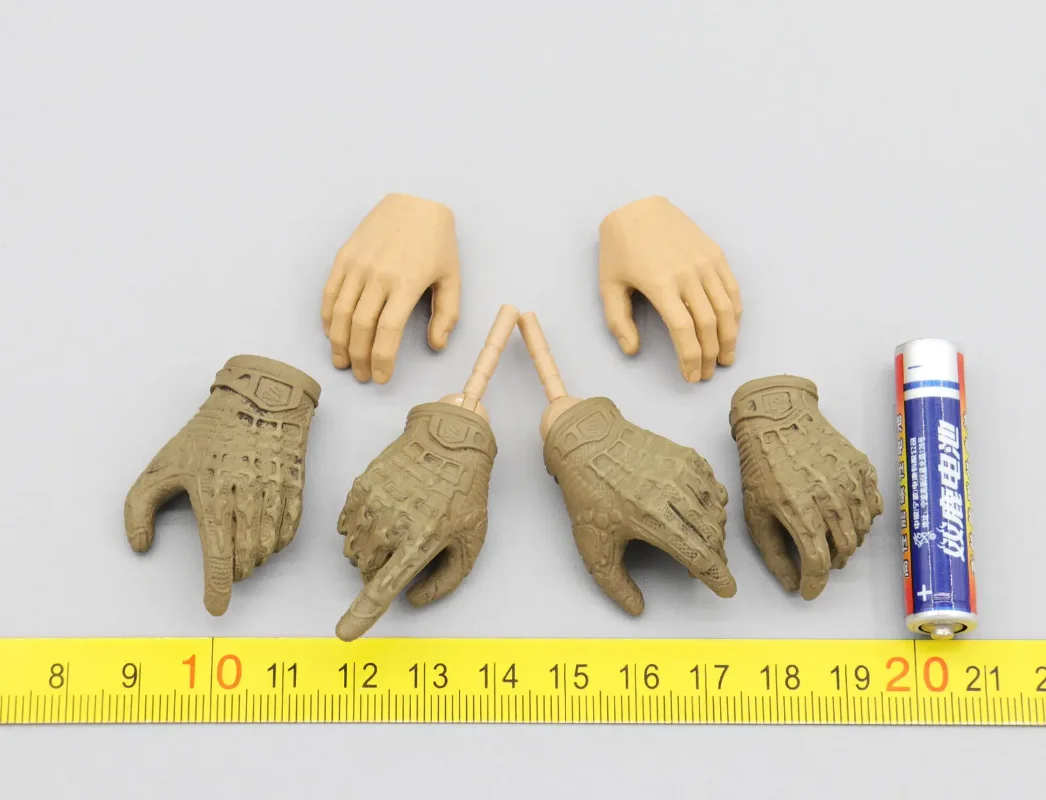 ES 26060RB 1/6 Scale Soldier Glove Hand Model for 12''Special Forces