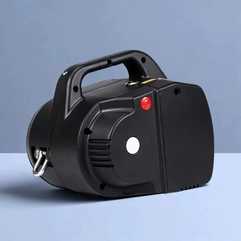 High altitude work rechargeable remote control rope climbing machine electric hoist lithium battery lift