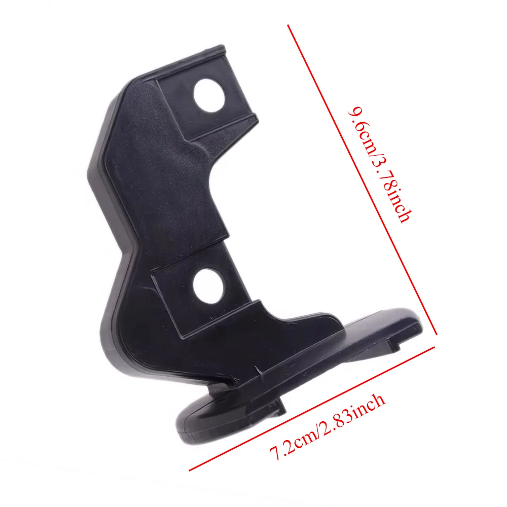 For BMW 5 Series E39 525i 528i 530i 540i M5 2PCS Left Right Front Bumper Bracket Mount Support 51118159362 51118159361