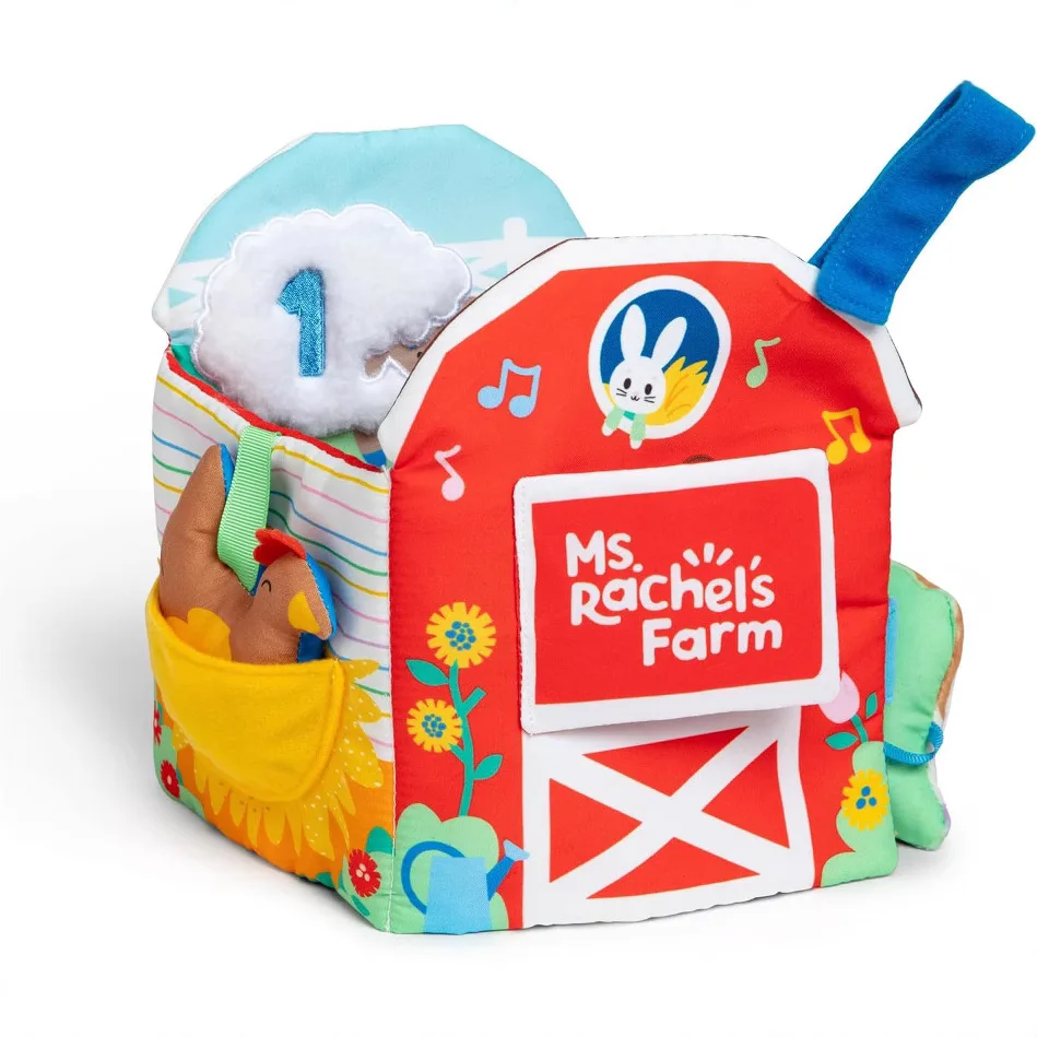 

Складная детская книжка в фермерском стиле