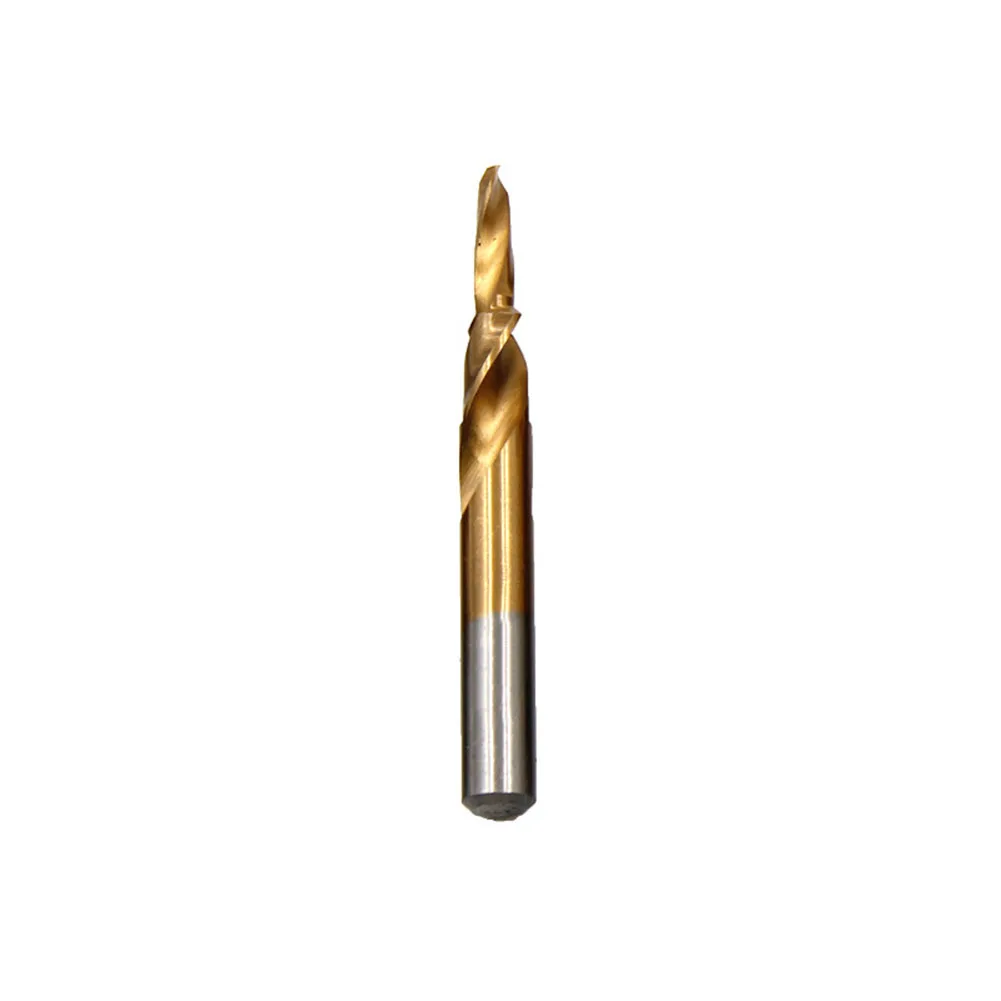 180 Degree Counterbore Spiral Step Drill Bit for M35 Designed for Efficient Drilling and Chamfering of For Metal Surfaces