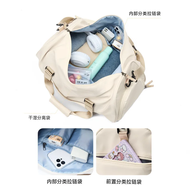 حقيبة سفر جديدة للرجال لعام 2026 خفيفة الوزن ومتينة وسعة كبيرة للصالة الرياضية وحمل يدوي للأمتعة Bolsa de viaje para hombres Bolsa sreка #5