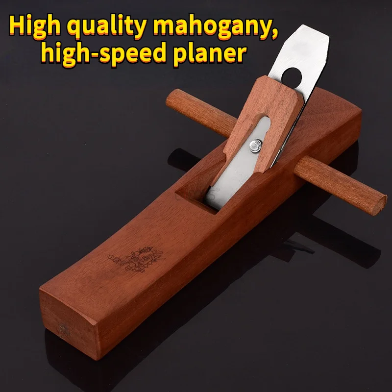 High Quality Durable Redwood Hand Planer Carpenter Portable Deburring Mahogany Flat Plane Hard Sharp Woodworking Trimming Tool