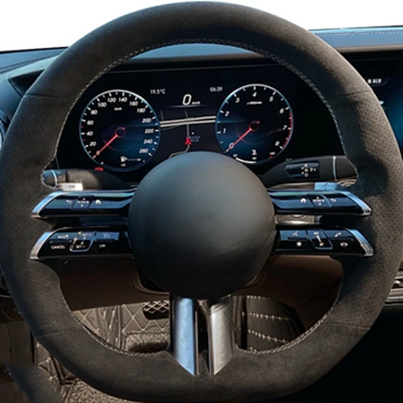 

Нескользящая замша из углеродного волокна для Mercedes Benz S-Class W223 2021 C-Class W206 2021 E-Class W213 2021