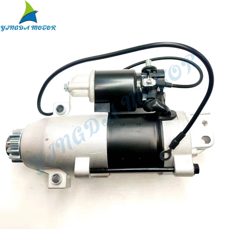 Starting Motor Assy for Yamaha 4-Stroke 200HP 225HP ,18443N 69J-81800-00-00 S114860 S114860N 50-888333T 69J-81800-00 69J-81800