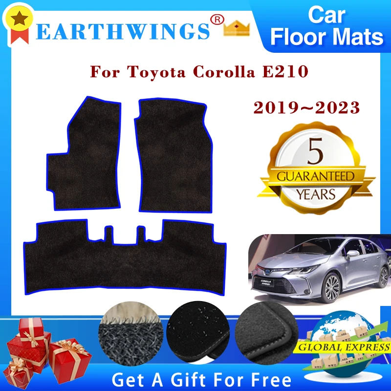 

For Toyota Corolla E210 2019~2023 2022 Suzuki Swace Car Floor Mats Rugs Panel Footpads Carpets Cover Foot Pads Auto Accessories