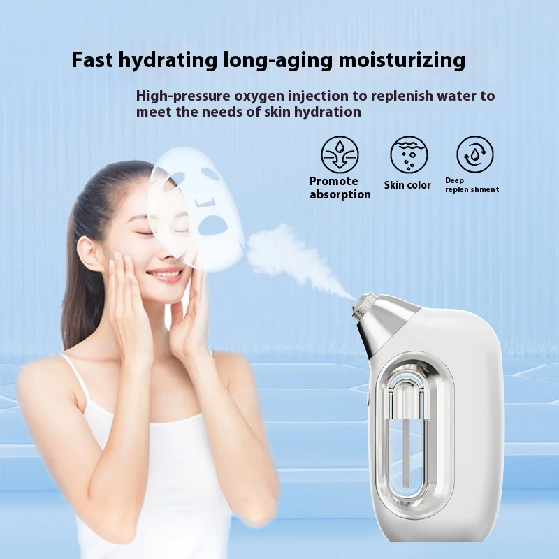 

Facial Steamer Ionic Hot Mist Facial Heating Sprayer Pore Cleaner Skin Moisturizing SPA Humidifier Atomizer Home Skin Care Tool