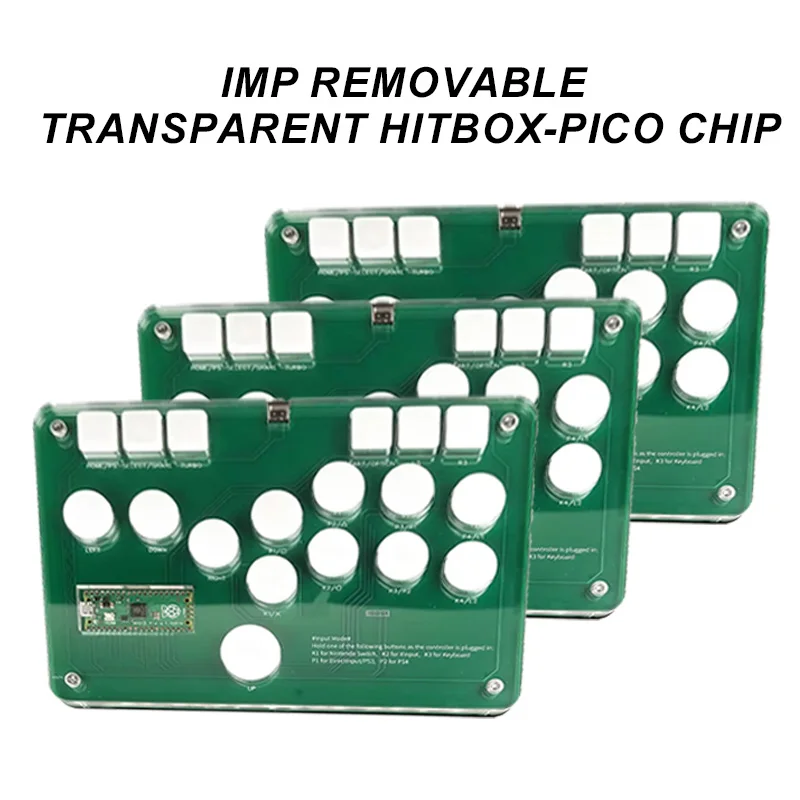 

IMP Removable Transparent HITBOX-PICO Chip with Cable for Hitbox Fighting Games