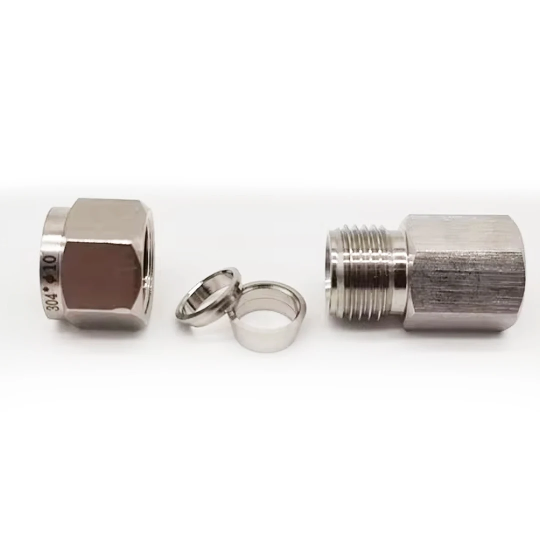

Tube Quick Fitting Connector Thread G1/4" Stainless Steel 304 Tube Diameter 6mm 8mm 10mm