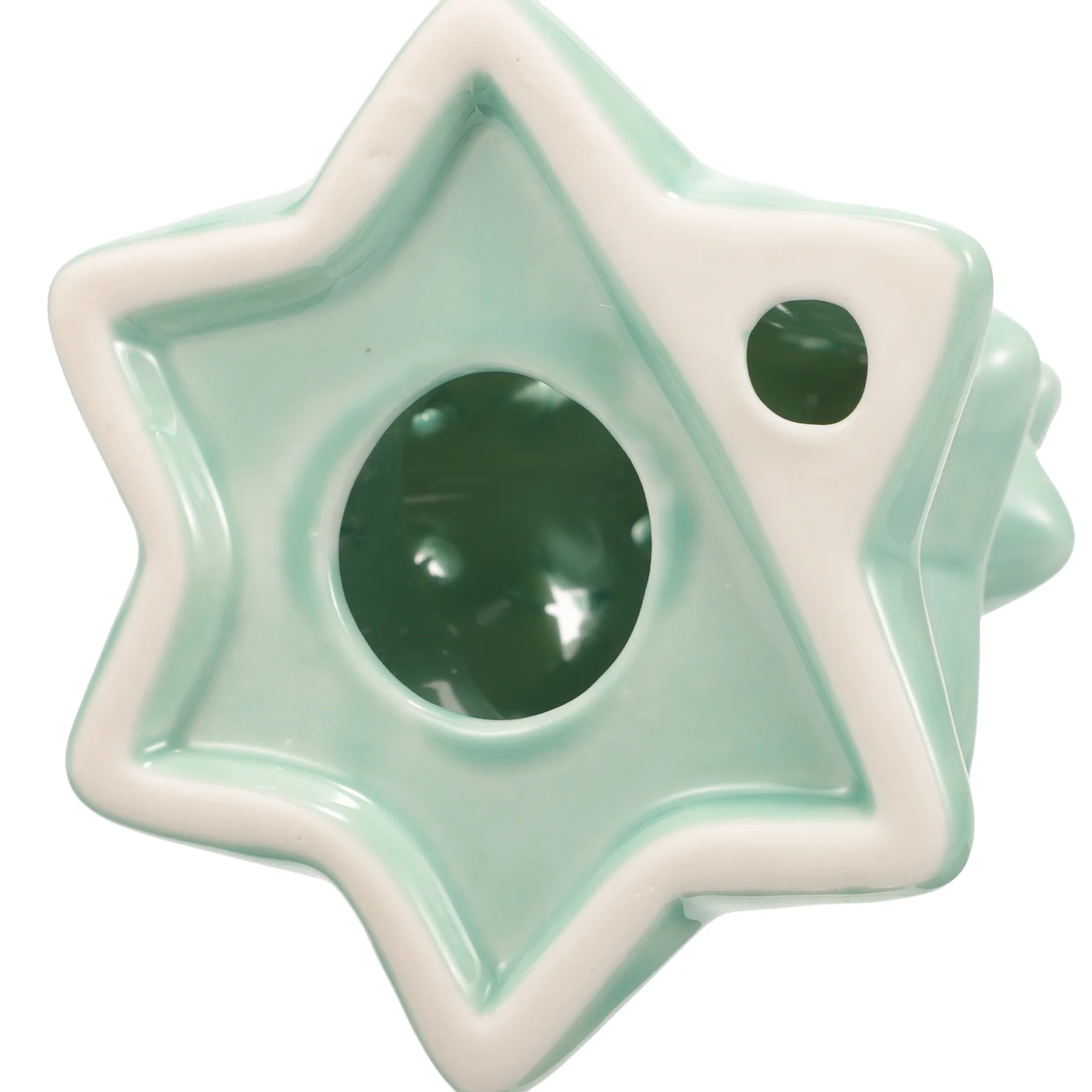 

Ceramic Christmas Tree Decoration Lovely Xmas Craft Table Desktop Ornament for Home Office Party Xmas Party Decor