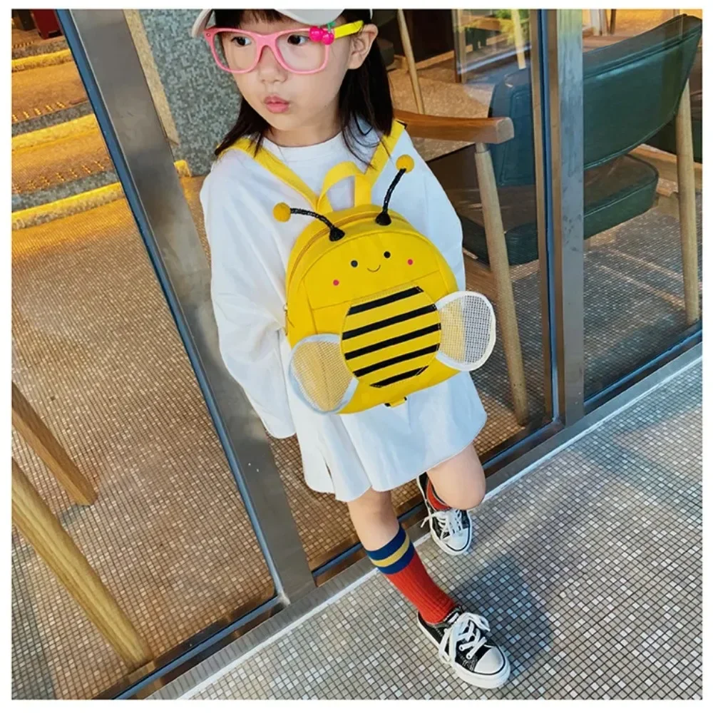 Children Anti-lost Parent-child Companion Season New Bee Toddler Shoulder Bag Children's Traction Rope Small Backpacks