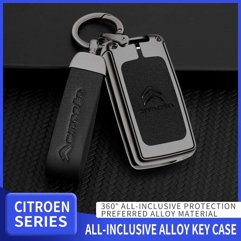 2 3 Buttons Car Flip Key Case Cover Shell Metal For Citroen C2 C3 C4 C5 C6 C8 Xsara Picasso Berlingo Key Protector Accessories