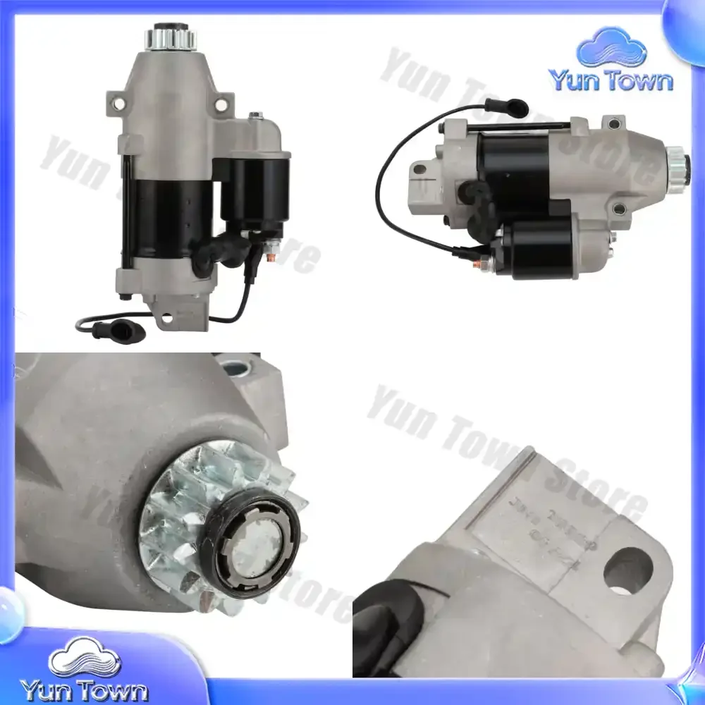 GOOFIT T150 Stator Motor 13 Teeth Replacement for Outboard Engine Starter for Motorcycle Boat Engine Parts Starter Motor