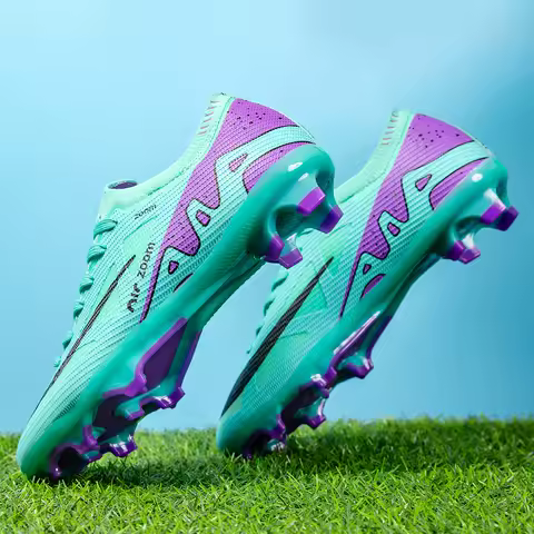 Professional Men Society Cleats Football Shoes Grass Training Soccer Shoes Original Outdoor Football Field Boots Fast Sneaker