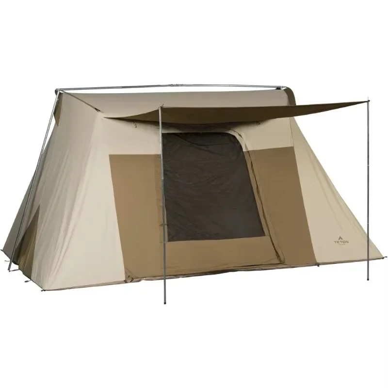 Sports Canvas Tents, Tent for Family Camping in All Seasons, The Right Shelter for Your Base Camp, Waterproof