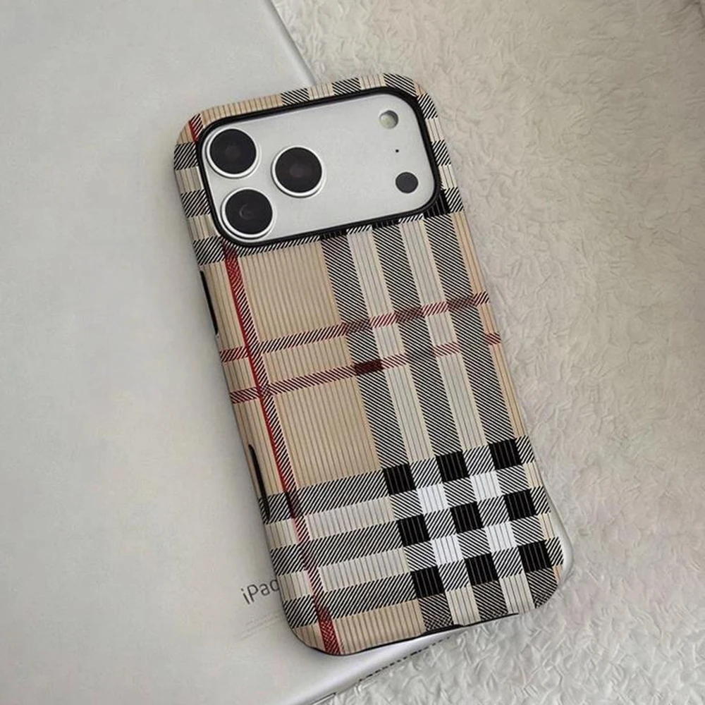 LALA Stylish Plaid Korean Styl - Phone Cases Vape 评论和价格