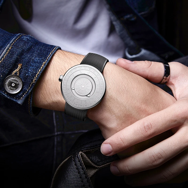 

BEXEI Automatic Mechanical Men's Watch Ancient Chinese Sundial Theme Twelve Earthly Branches Man watch Sapphire Simple 9229