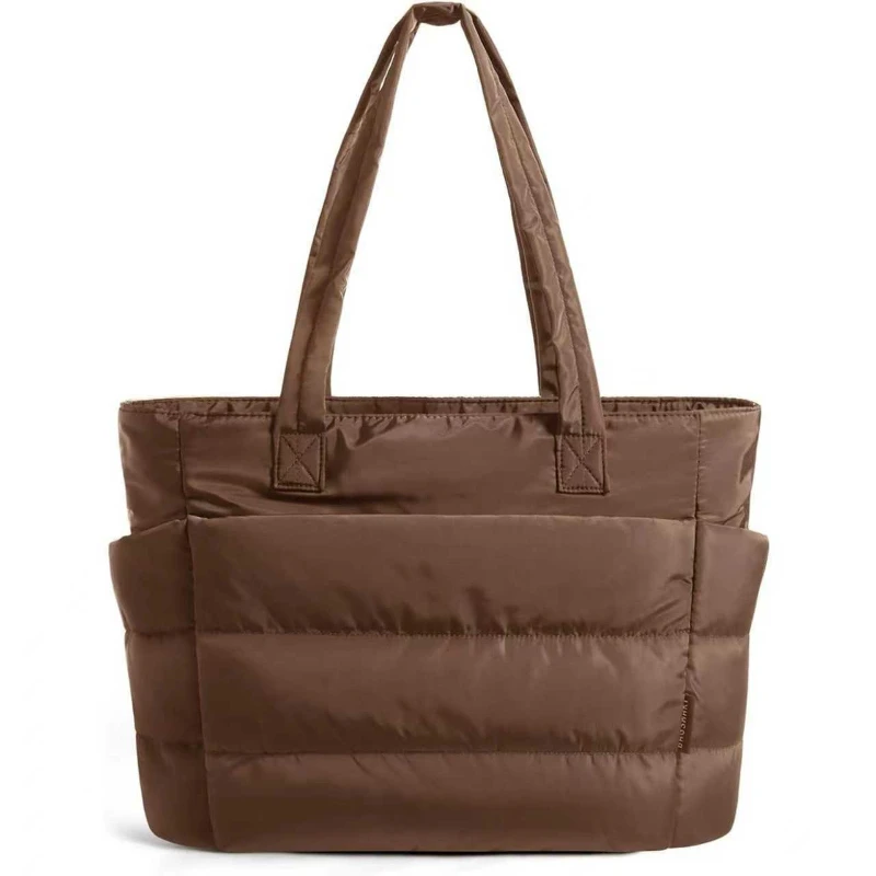 

Женская легкая дорожная сумка для работы, пляжа, спортзала, города, повседневного использования, большого размера, из полиэстера и хлопка, на молнии...