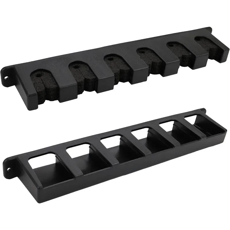 8 Rod Holder Fishing Rod Holder Storage Tool Wall Mounted Modular Fishing Rod Suitable for Garage Wall Space Saving Support Rack