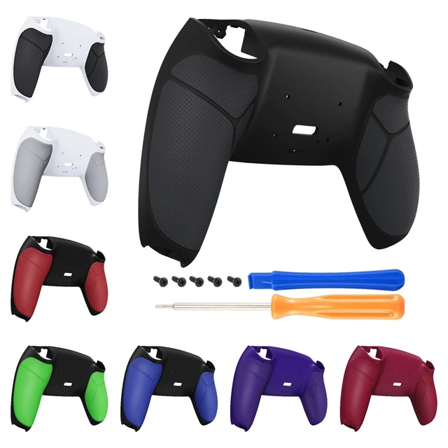 eXtremerate Performance Gumowany uchwyt Zaprojektowana ponownie tylna obudowa dla kontrolera PS5 Zestaw RISE Remap