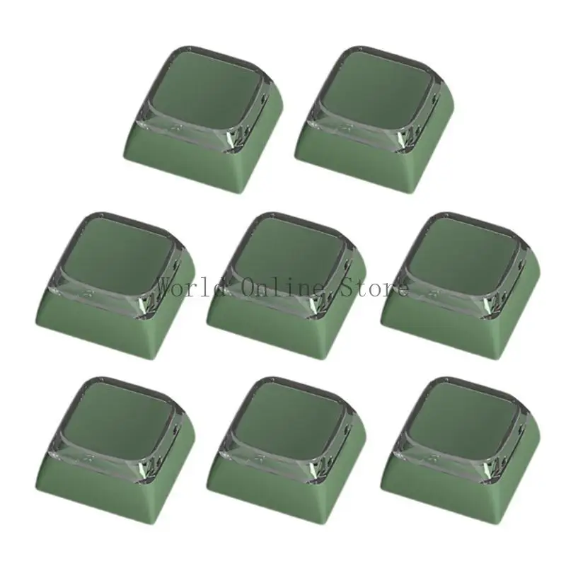 

8pcs XDA Height Keycap Set For Mechanical Keyboards Comfortable Typing Backlight 87HC