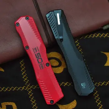 K9000 דיסקין סכין Livewire D2 להב חיצוני קמפינג אבץ Aaluminum ידית EDC מתקפל להב הישרדות כיס סכיני כלים 10 best sales בלואטק - №5