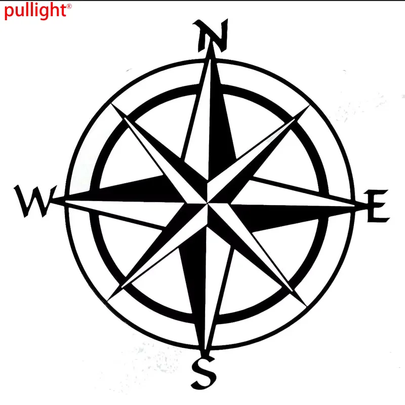 

Compass travel design, car windows, bumpers, motorcycle accessories, decorative vinyl car waterproof stickers