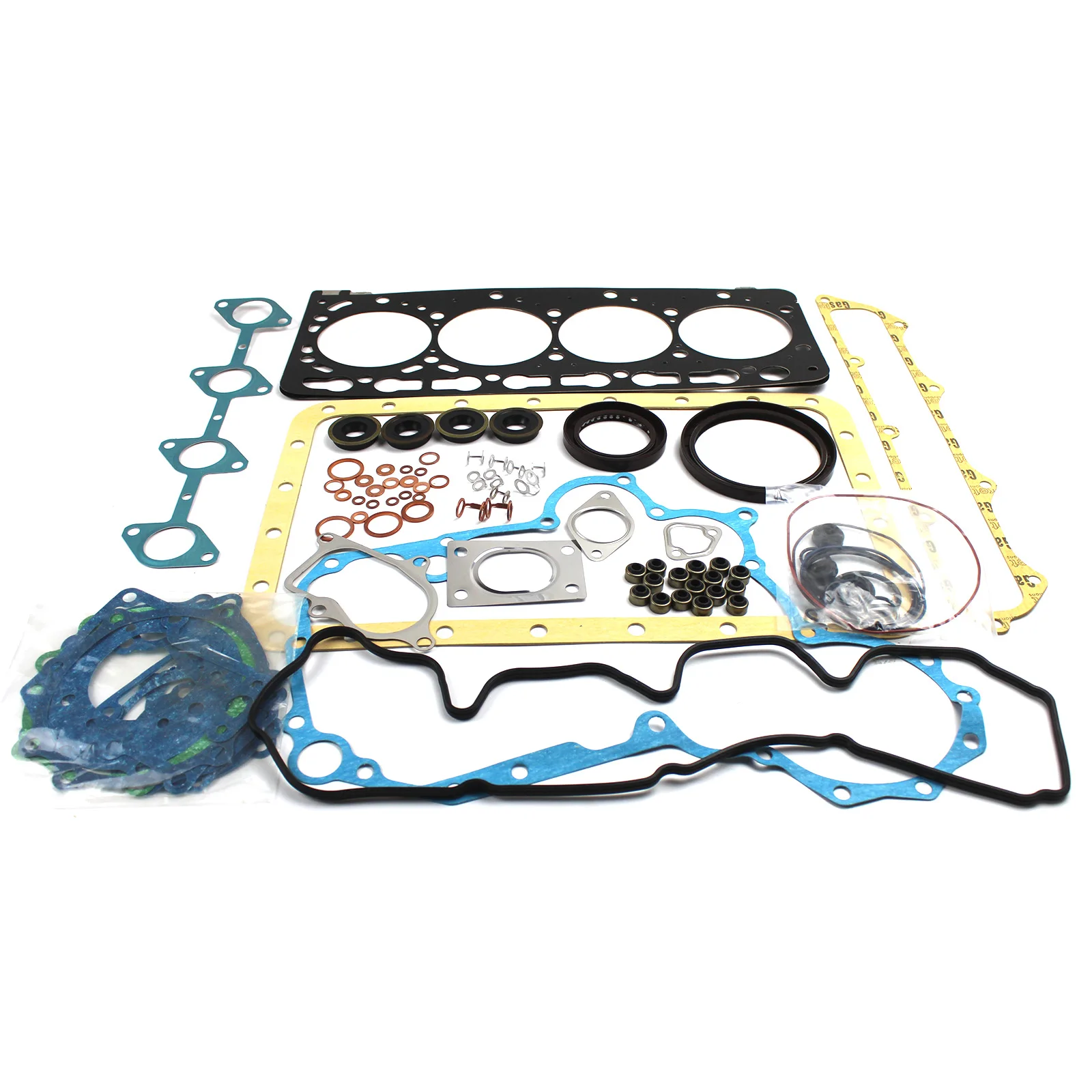 

Engine Gasket Kit For Kubota V3300 V3300(T) Engine M6800 M8200 M9000 Tractor T50 T200 T250 S250 Bobcat Skid Steer Loader 16v