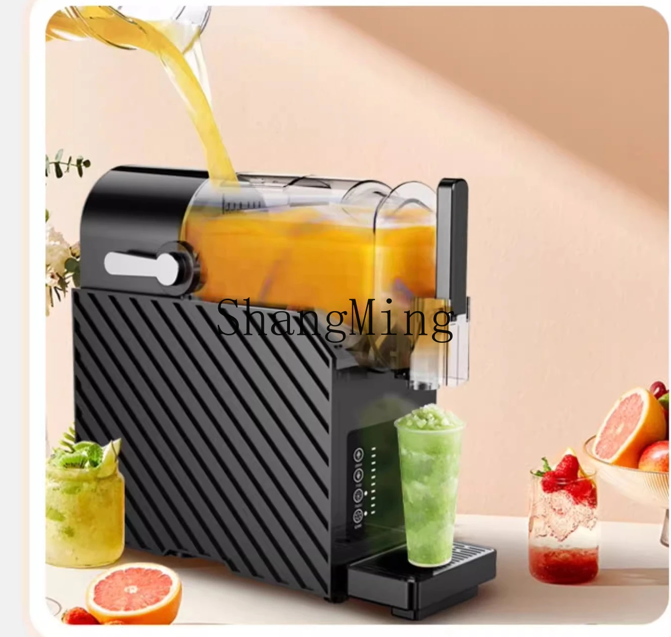 ZYY المنزلية الصغيرة المشروبات الباردة الثلوج تذوب ميلك شيك كشك تجاري عصير ندفة الثلج آلة المشروبات الباردة آلة صنع الثلج #3