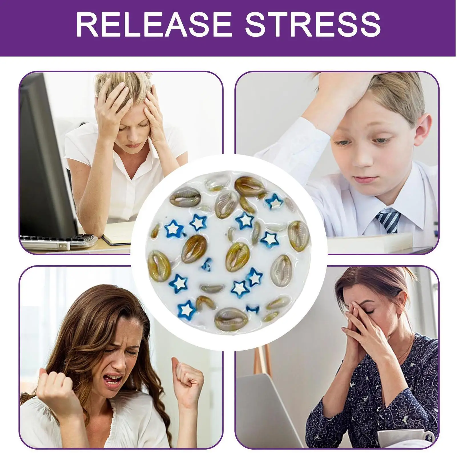 Silicone Skin Peeling Sensory Acne Squeezing Toy Sensory Game for Christmas Birthday Party Event Ornaments Squeeze Play Mat Gift