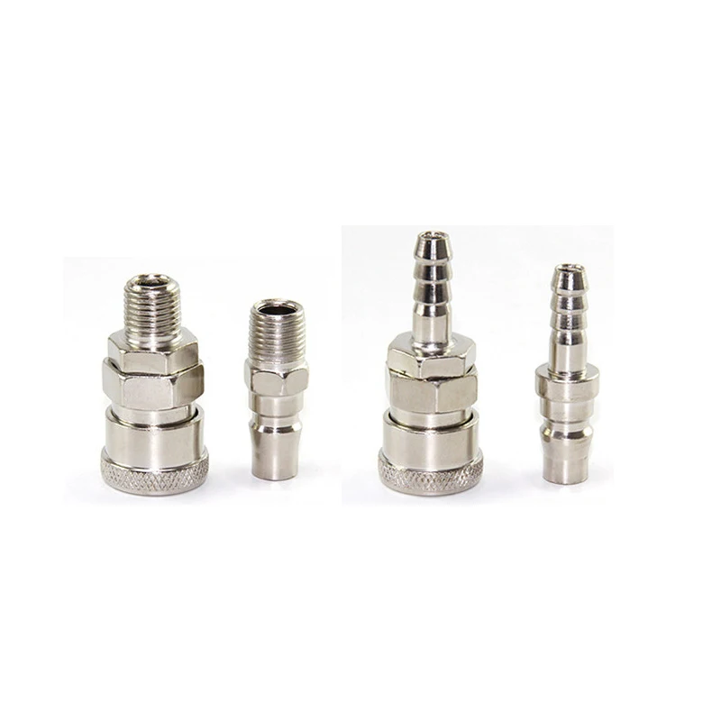 C Type Pneumatic Quick Connector 8mm PU Tube Air Hose Quick Release Coupler Air Compressor Fitting