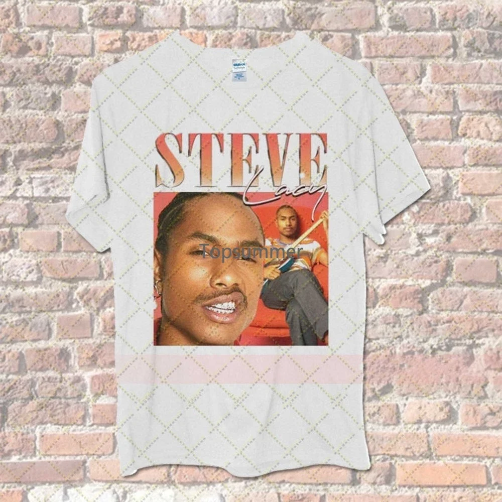 

Винтажная футболка Steve Lacy в стиле ретро