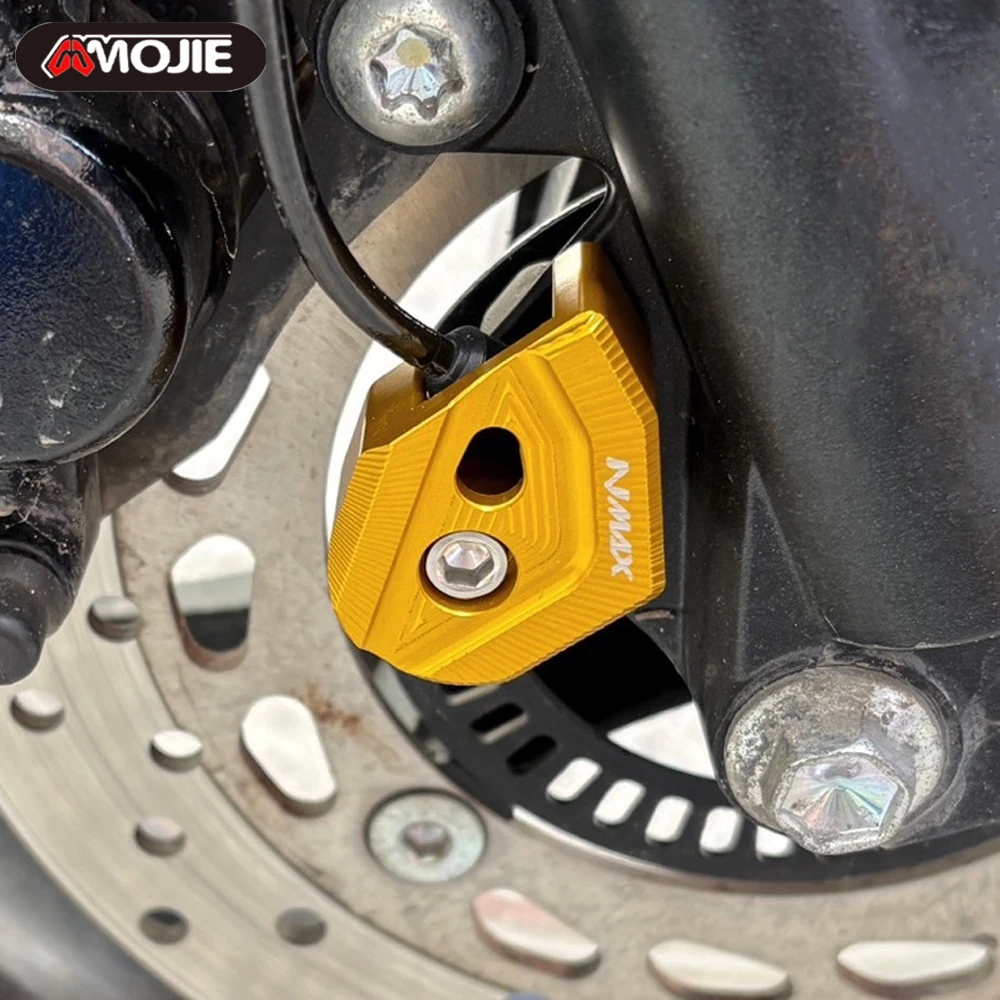 

NMAX155 NMAX125 Front Wheel ABS Sensor Protection Cover Cap Guard Protector For YAMAHA NMAX 155 125 2016 - 2026 N MAX 155 125