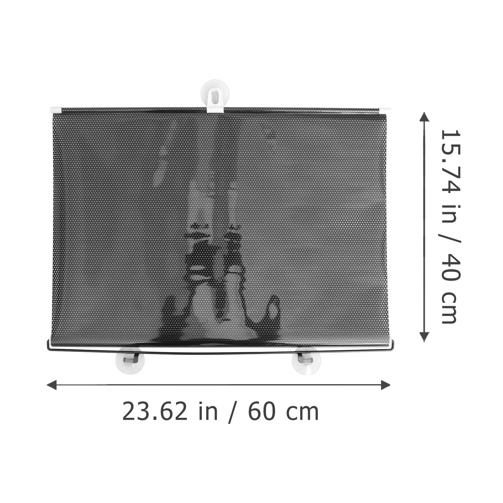 شفط كأس ظلة الستار لا الحفر ضوء حجب غطاء النافذة القابلة للإزالة الخصوصية أعمى للشقق مكاتب شرفة #5